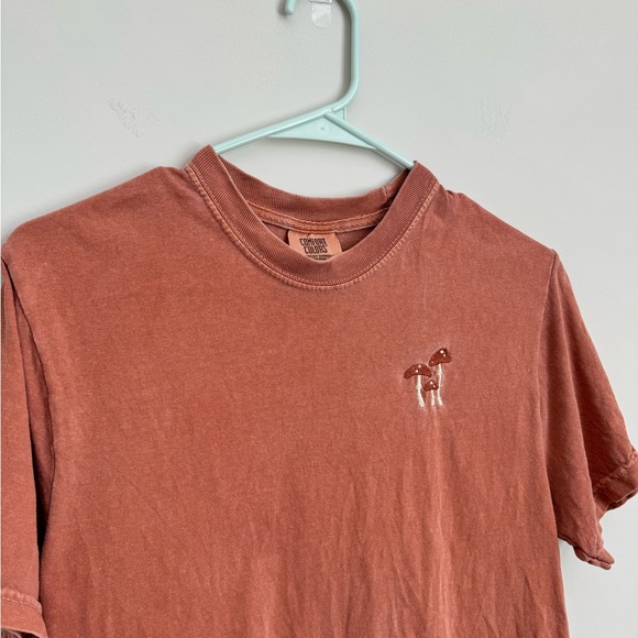 Sunmilk Embroidered Mushroom Tee - Picture 3 of 7